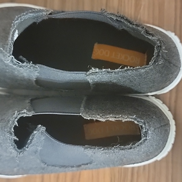 Rocket Dog Cabinjo in Charcoal 10M Women Cabin Joshua Fabric - Picture 12 of 16